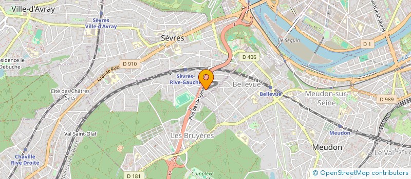 localisation de l'entreprise MADAME MARIE SOPHIE LANET à SEVRES