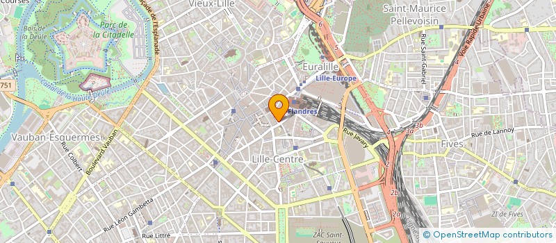 localisation de l'entreprise MADAME MARIE-SOPHIE PECOUT  LILLE