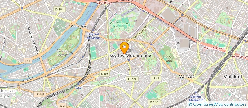localisation de l'entreprise MADAME MARIE-SOPHIE PEYROL à ISSY-LES-MOULINEAUX
