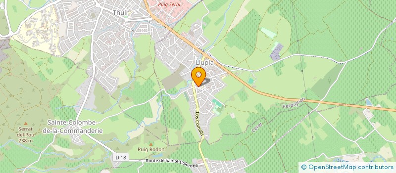 localisation de l'entreprise MADAME MARIE SOPHIE QUESNEL  LLUPIA