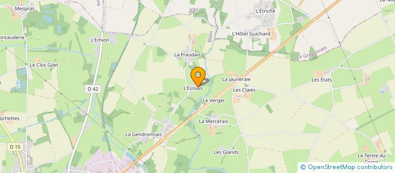 localisation de l'entreprise MADAME MARIE-SOPHIE SORET à BLAIN