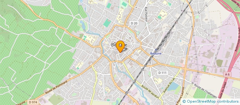 localisation de l'entreprise MADAME MARIE SORDET à BEAUNE