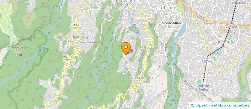 localisation de l'entreprise MADAME MARIE SORLIER  SAINT-DENIS