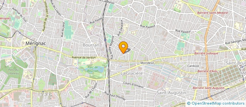 localisation de l'entreprise MADAME MARIE SOUBIRAN à BORDEAUX