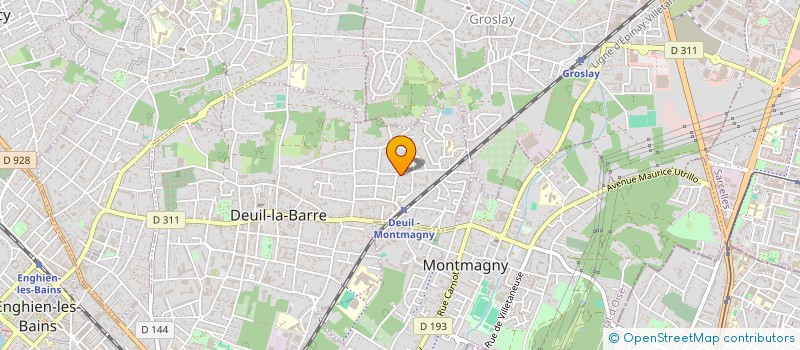 localisation de l'entreprise MADAME MARIE SOUDANT à DEUIL-LA-BARRE