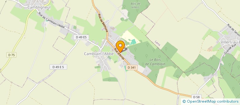 localisation de l'entreprise MADAME MARIE SOUDANT  AVESNES-LE-COMTE