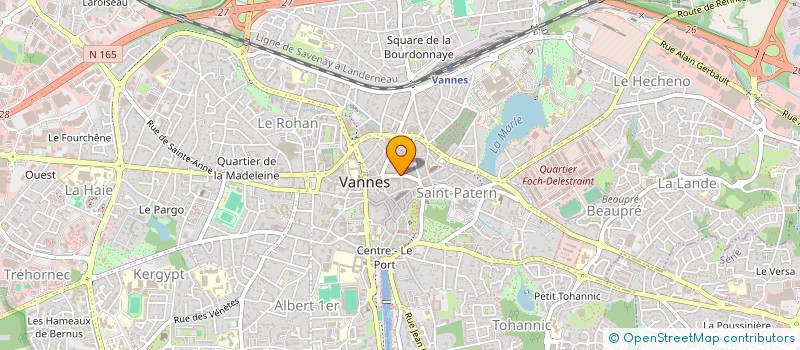 localisation de l'entreprise MADAME MARIE SOUEF à VANNES
