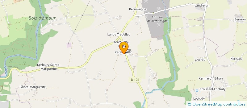 localisation de l'entreprise MADAME MARIE SOUFFEZ à RIEC-SUR-BELON