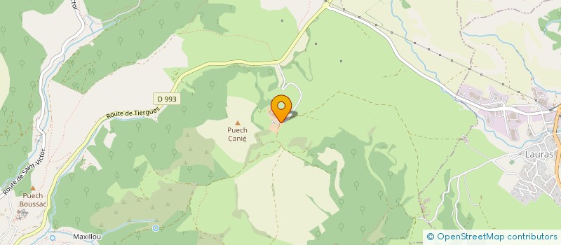 localisation de l'entreprise MADAME MARIE SOULIE  ST-AFFRIQUE