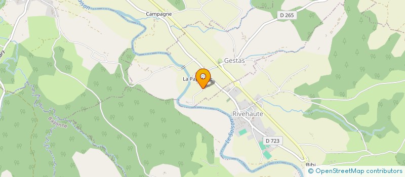 localisation de l'entreprise MADAME MARIE SOUMEROU  GESTAS