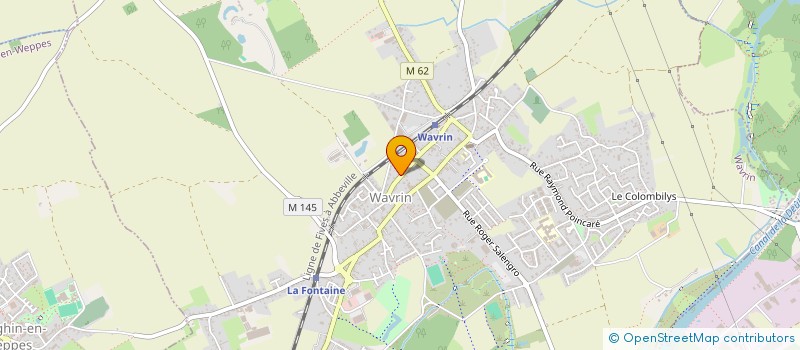 localisation de l'entreprise MADAME MARIE SOUMILLON  WAVRIN