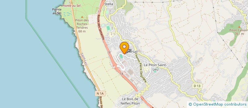 localisation de l'entreprise MADAME MARIE SOUPIN  SAINT-LEU