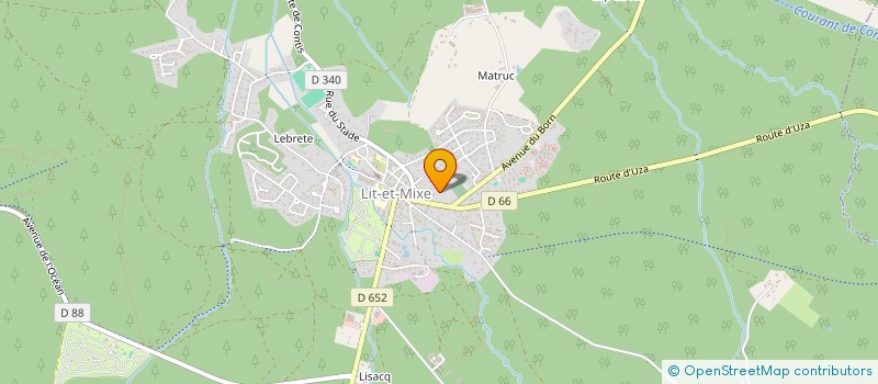 localisation de l'entreprise MADAME MARIE SOURGEN  LIT-ET-MIXE