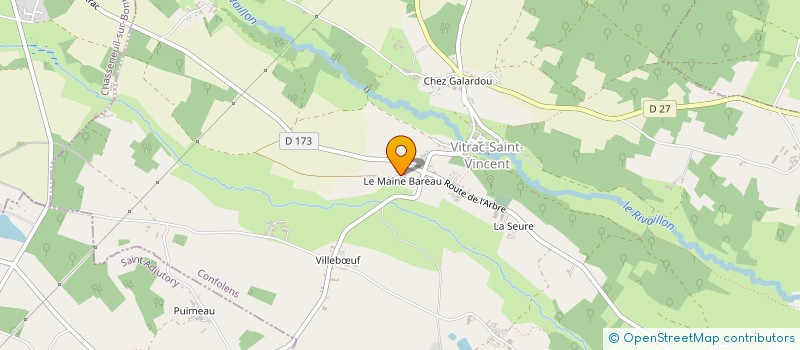 localisation de l'entreprise MADAME MARIE SOURY à MASSIGNAC