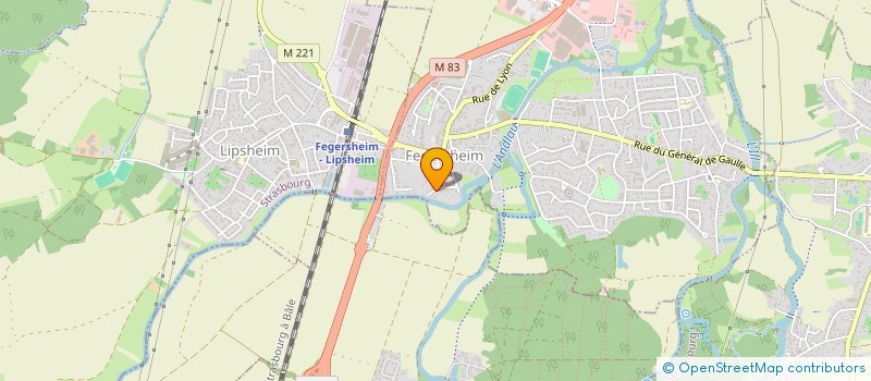 localisation de l'entreprise MADAME MARIE SPEHNER  FEGERSHEIM