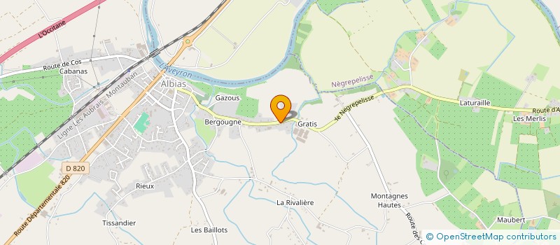 localisation de l'entreprise MADAME MARIE SPENALE à MONTAUBAN