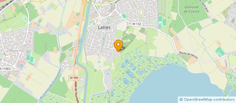 localisation de l'entreprise MADAME MARIE SPICA à LATTES