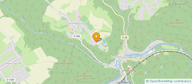 localisation de l'entreprise MADAME MARIE SPITZ  DANNELBOURG