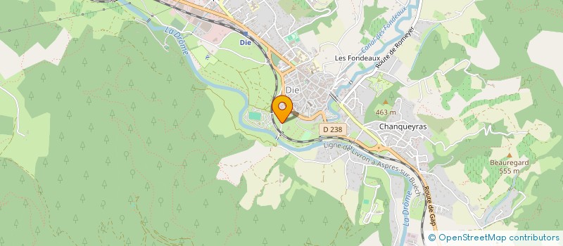 localisation de l'entreprise MADAME MARIE STAHL  DIE