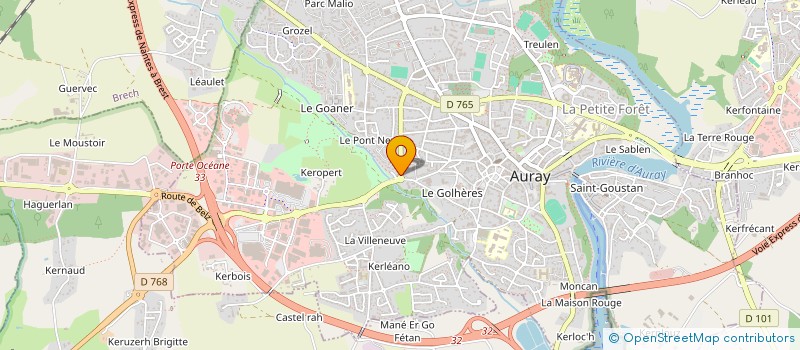 localisation de l'entreprise MADAME MARIE STAMM à AURAY