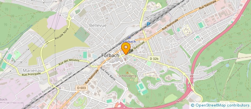 localisation de l'entreprise MADAME MARIE STARK  FORBACH