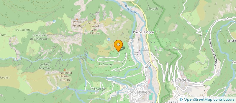 localisation de l'entreprise MADAME MARIE STAUDT  ROQUEBILLIERE