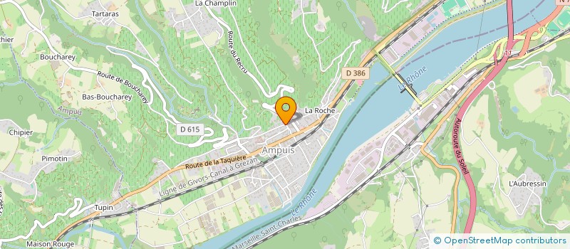 localisation de l'entreprise MADAME MARIE STAVRIDIS  AMPUIS