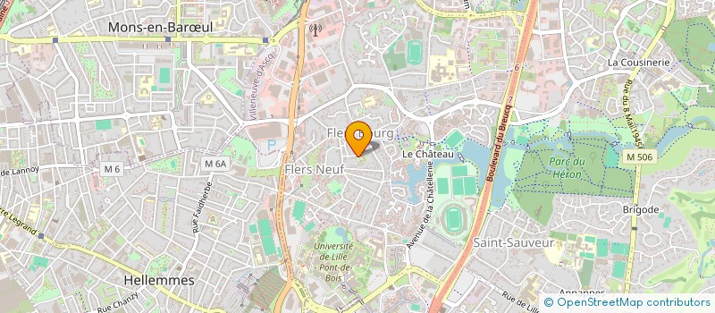 localisation de l'entreprise MADAME MARIE STELANDRE  VILLENEUVE-D'ASCQ