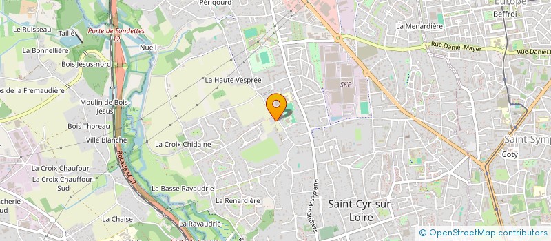 localisation de l'entreprise MADAME MARIE STENNE à SAINT-CYR-SUR-LOIRE