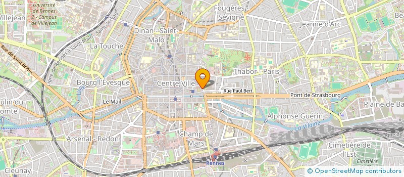 localisation de l'entreprise MADAME MARIE STEPHANIE ADAM  RENNES