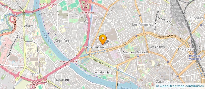 localisation de l'entreprise MADAME MARIE STEPHANIE MIZA à TOULOUSE