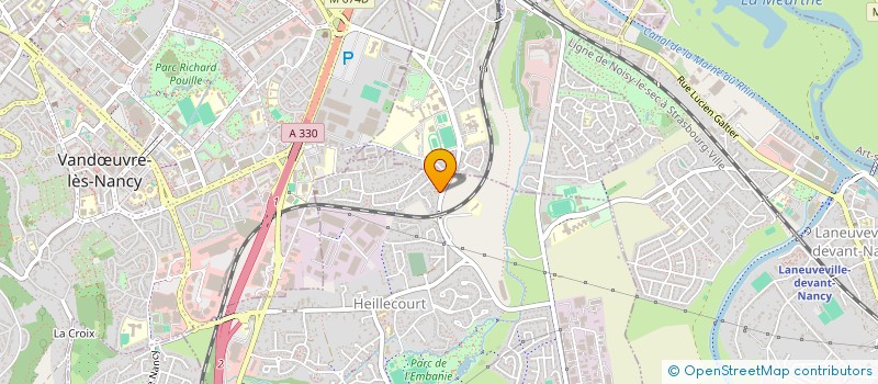 localisation de l'entreprise MADAME MARIE STOEHR  HEILLECOURT