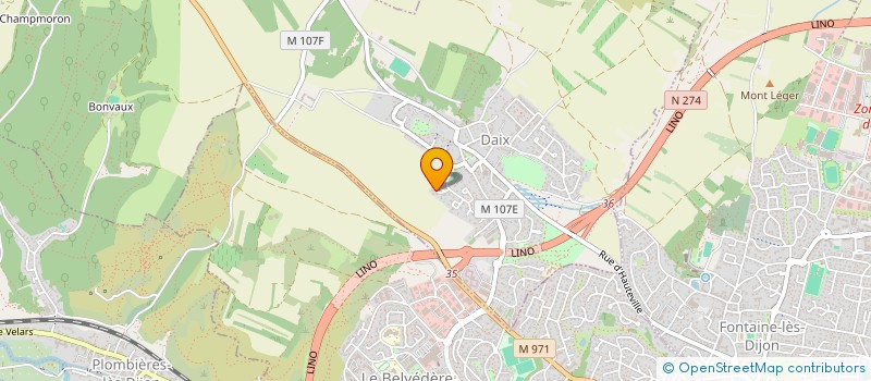 localisation de l'entreprise MADAME MARIE STOUVENEL  FILLINGES