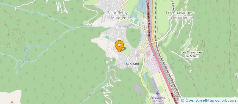 localisation de l'entreprise MADAME MARIE STRUGALA à SAINT-REMY-DE-MAURIENNE
