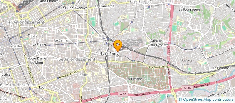 localisation de l'entreprise MADAME MARIE STRUNZ à MARSEILLE