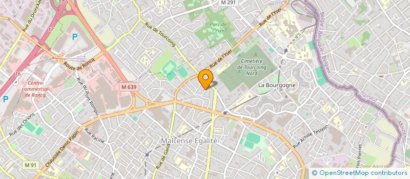 localisation de l'entreprise MADAME MARIE SUBTS à TOURCOING