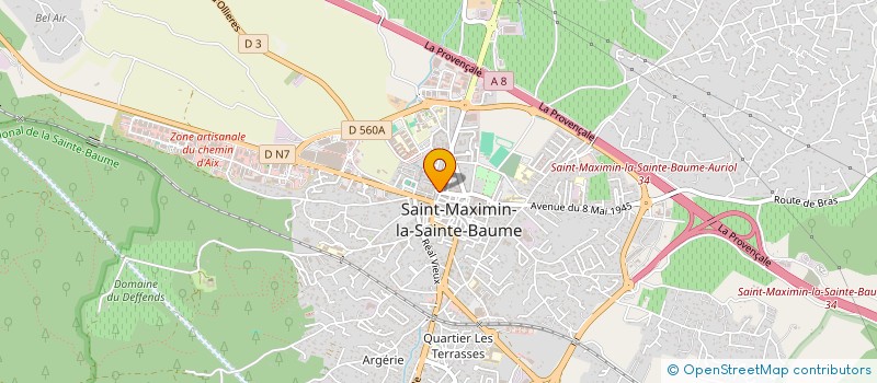 localisation de l'entreprise MADAME MARIE SULMONI à SAINT-MAXIMIN-LA-SAINTE-BAUME