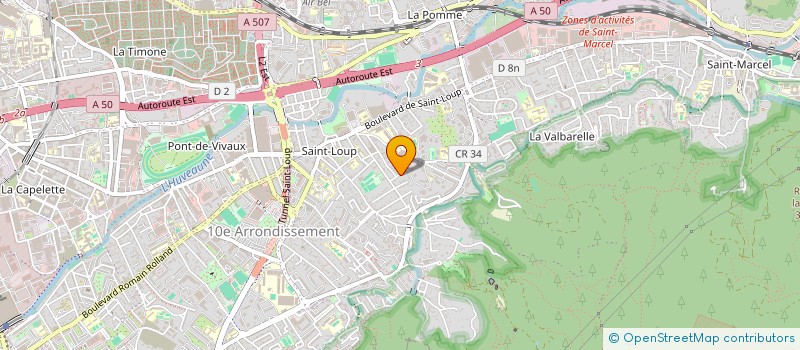 localisation de l'entreprise MADAME MARIE SYLVIE DETOT à MARSEILLE