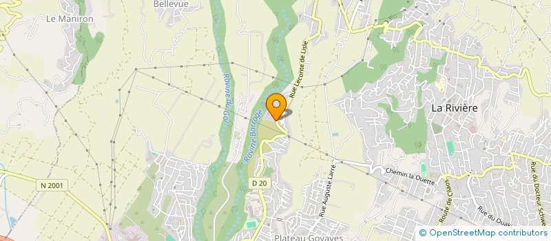 localisation de l'entreprise MADAME MARIE SYLVINE FLAHAUT  SAINT-LOUIS