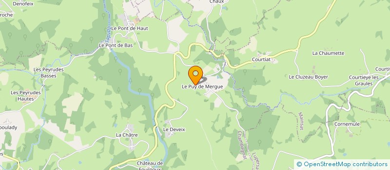localisation de l'entreprise MADAME MARIE SZUTRAK à CHAMPAGNAT