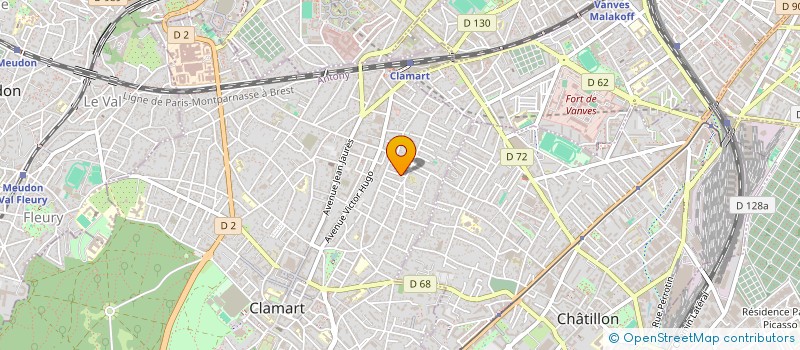 localisation de l'entreprise MADAME MARIE TAGLANG à CLAMART