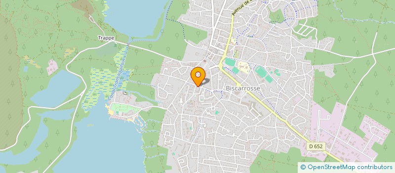 localisation de l'entreprise MADAME MARIE TAILLANDOU  BISCARROSSE