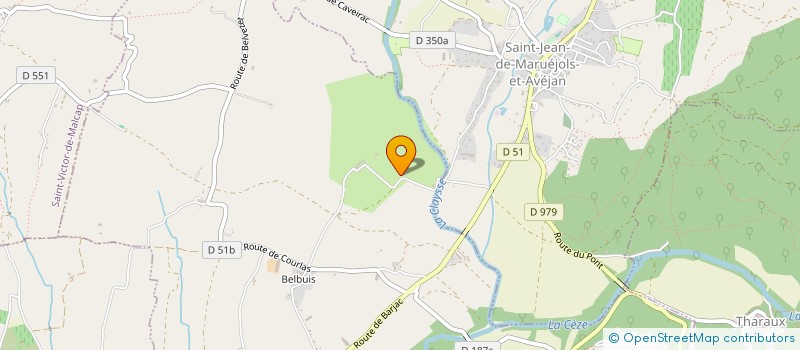 localisation de l'entreprise MADAME MARIE TAILLEFERD  ROCHEGUDE