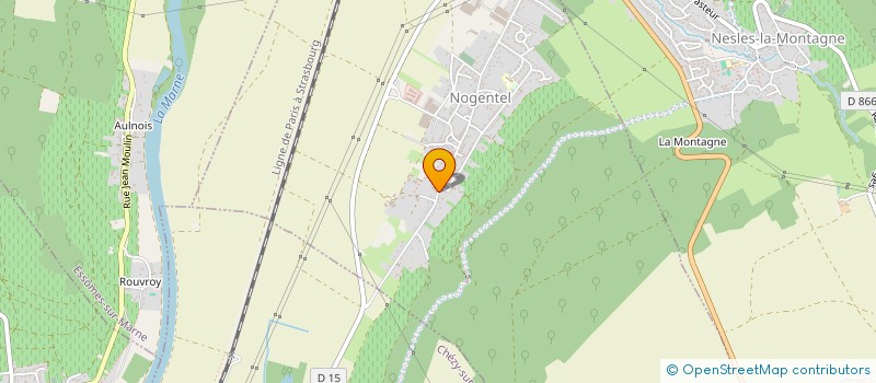 localisation de l'entreprise MADAME MARIE TAILLEUR  NOGENTEL