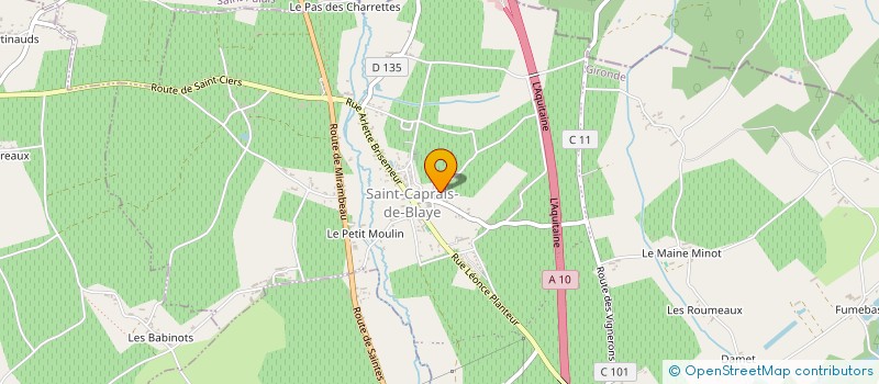 localisation de l'entreprise MADAME MARIE TANCHAUD  VAL-DE-LIVENNE