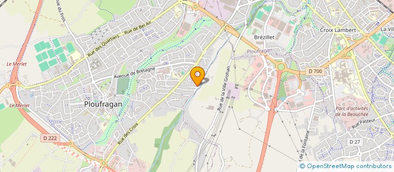 localisation de l'entreprise MADAME MARIE TANGUY  PLOUFRAGAN