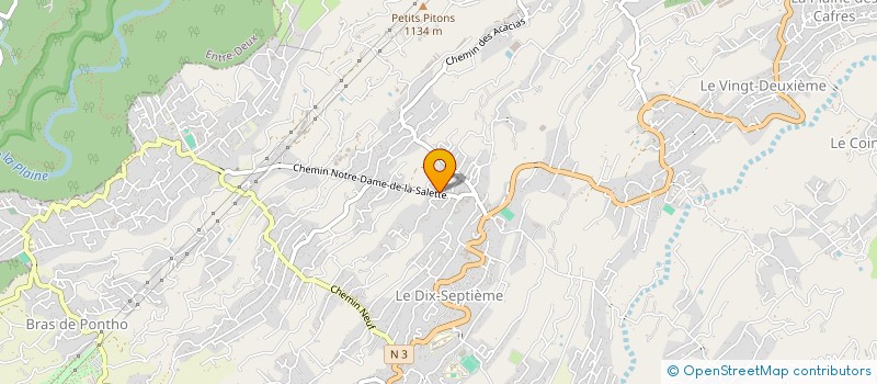 localisation de l'entreprise MADAME MARIE TARACONA  LE TAMPON