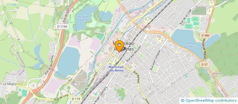 localisation de l'entreprise MADAME MARIE TARDY  MONTCEAU-LES-MINES