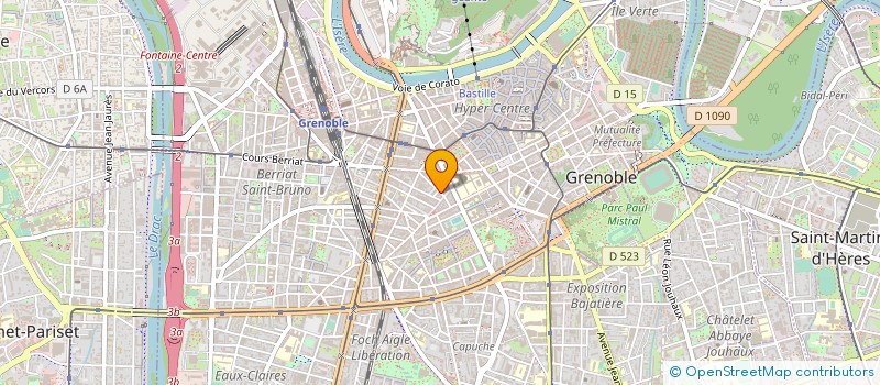 localisation de l'entreprise MADAME MARIE TARDY COVET  GRENOBLE