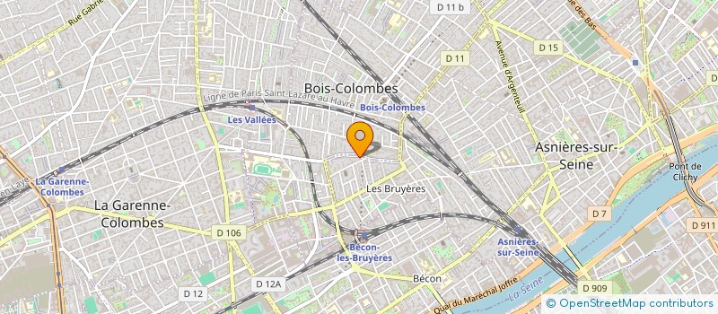 localisation de l'entreprise MADAME MARIE TASSART à ASNIERES-SUR-SEINE